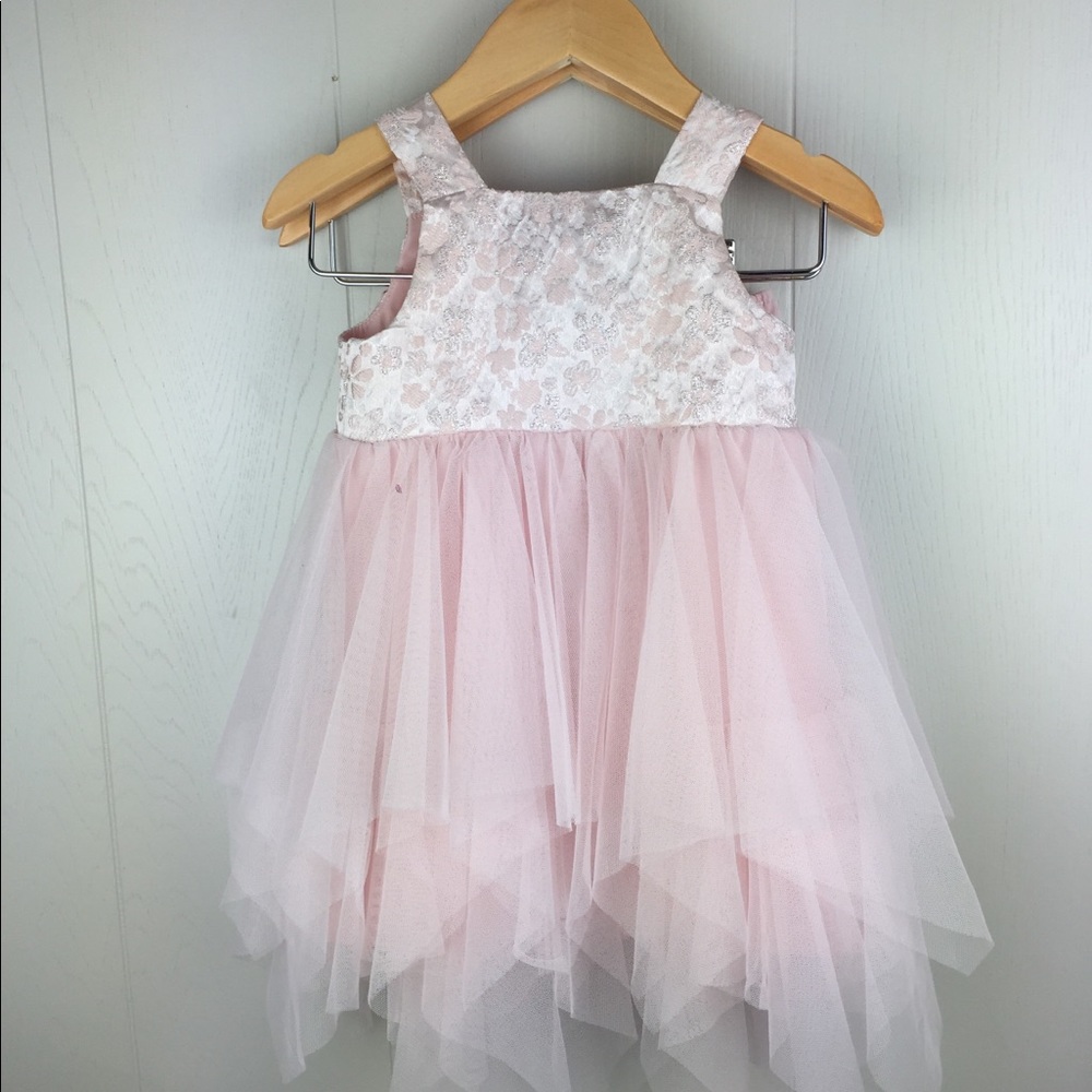 Mia&Mimi Blush Petal Dress 12M